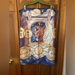 Fantasy Romantacy Whimsical Booktok Bookish Inspired Tapestry